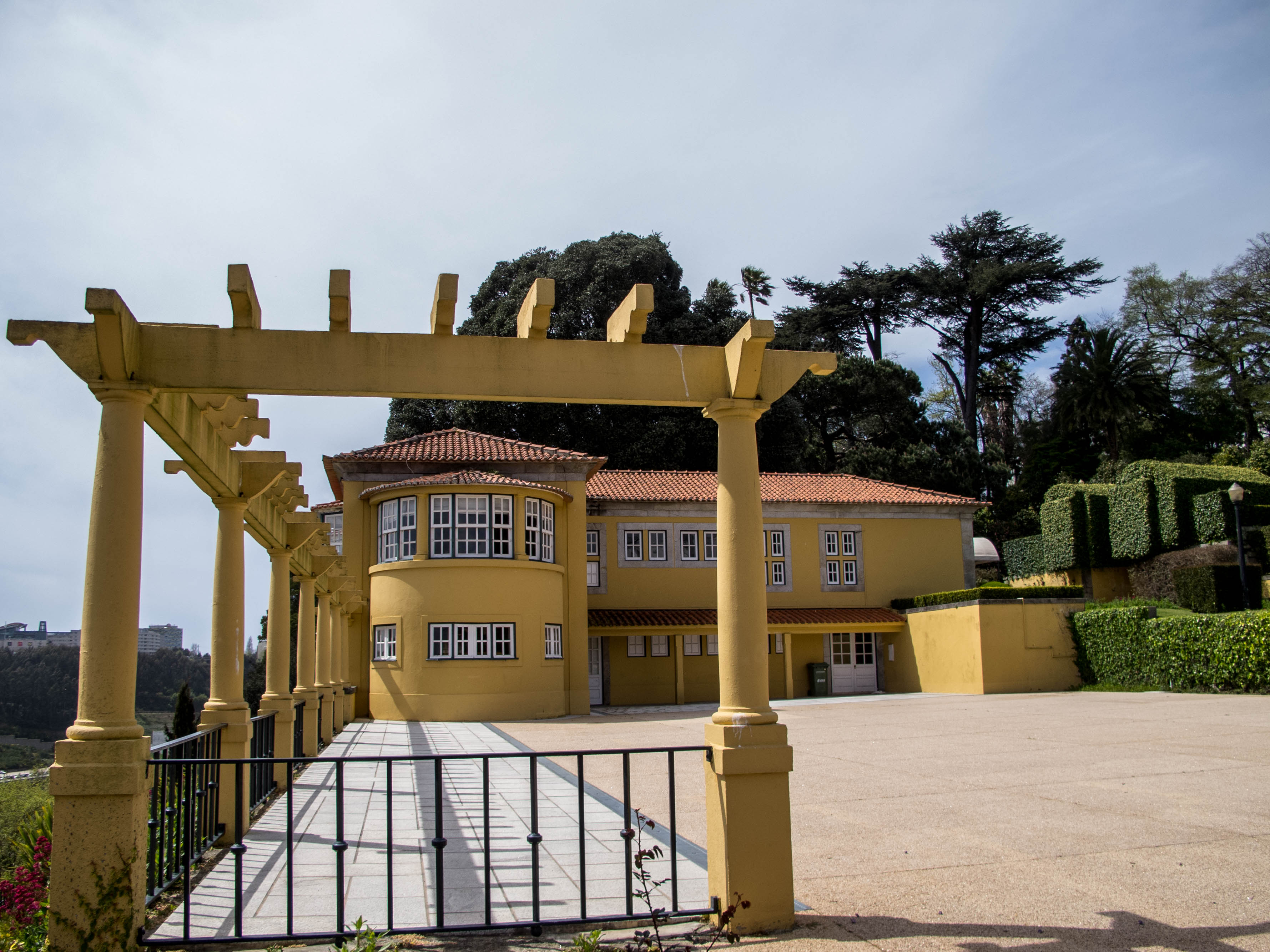 A residência oficial do Presidente da Câmara do Porto nos Jardins do Palácio de cristal