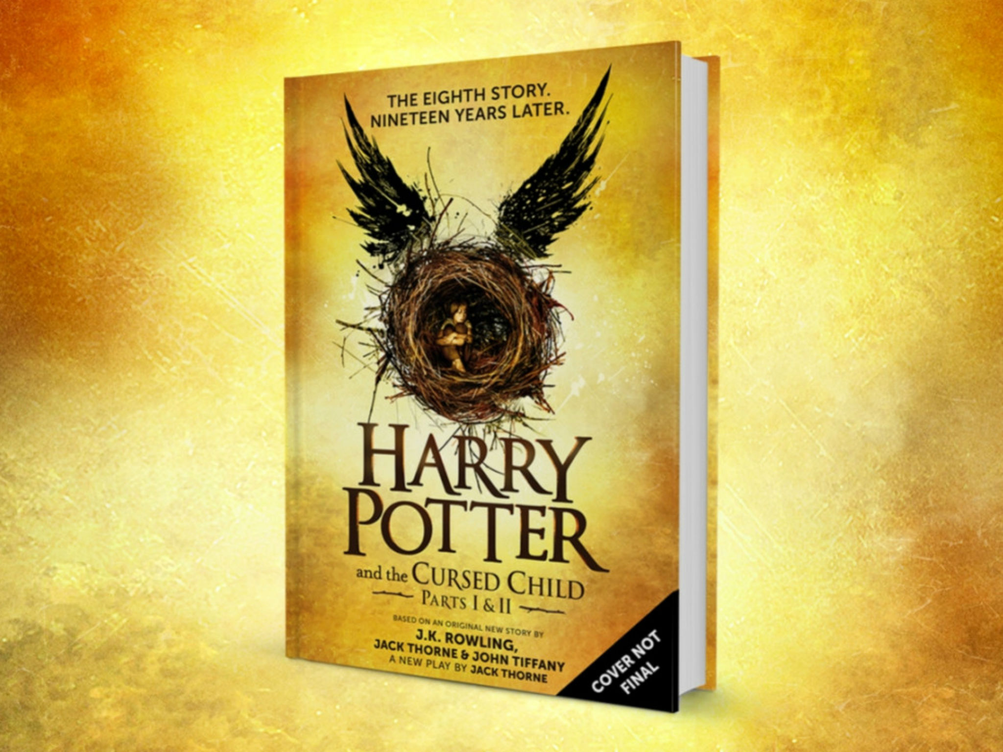 Harry Potter and the Cursed Child book cover